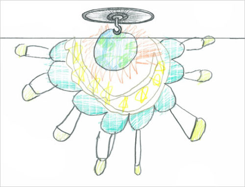 Art Stops: A Fanciful Chandelier Ride