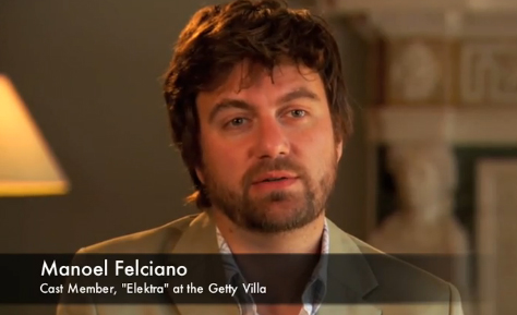 Video: Manoel Felciano on Playing Orestes in “Elektra”