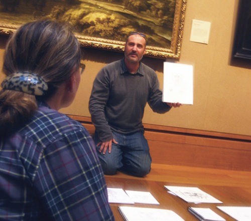 Learning from the Old Masters at Getty Drawing Hour