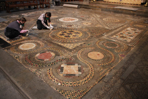 Website Offers Insider’s View of Westminster Abbey’s Cosmati Pavement Conservation Project