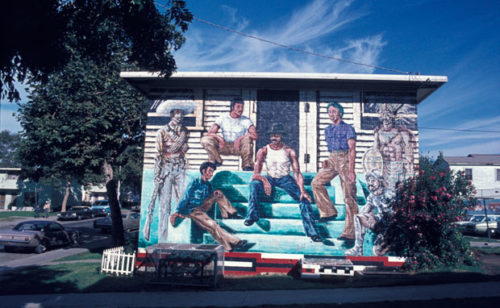 New Online: The Ernest A. Long Outdoor Mural Image Archive