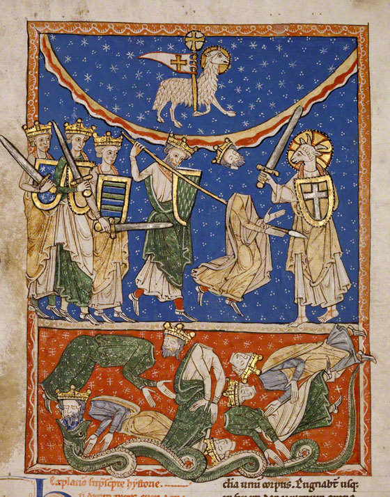 The Lamb Defeating the Ten Kings / Spanish