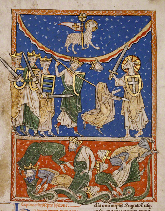 The Lamb Defeating the Ten Kings / Spanish