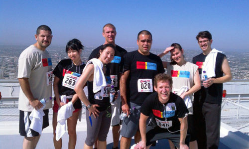 Getty Staff Climbs to New Heights—In 1,377 Steps