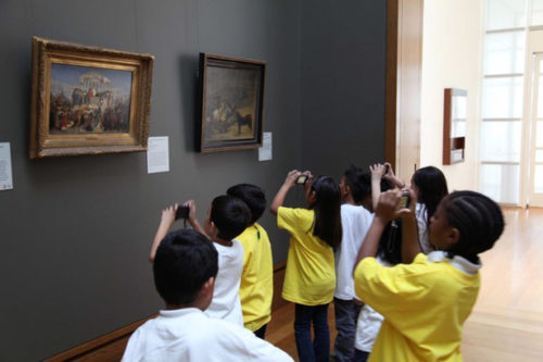 Camera-Ready: Hooper Elementary Students on a Digital Scavenger Hunt