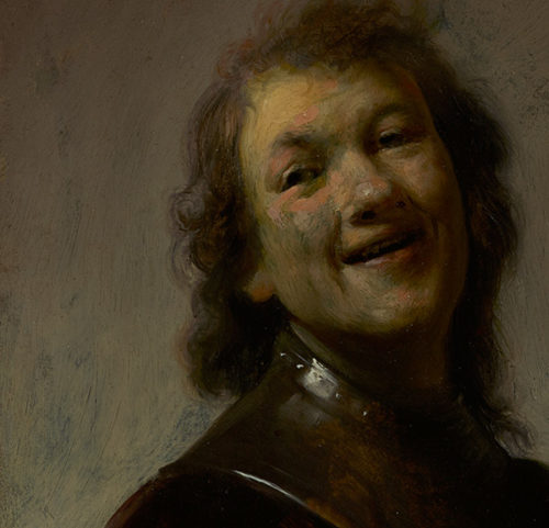 Laughing Out Loud! Rembrandt Self-Portrait Now on View at the Getty