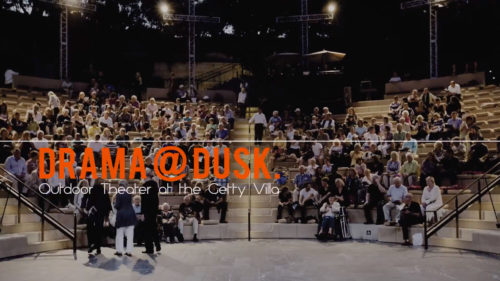 Experiencing Outdoor Theater at the Getty Villa