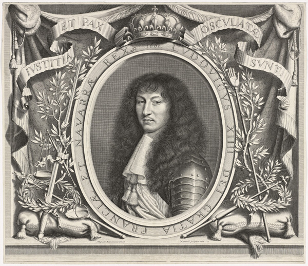 Louis XIV, King of France and Navarre / Robert Nanteuil