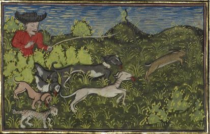 Dogs at the Medieval Banquet