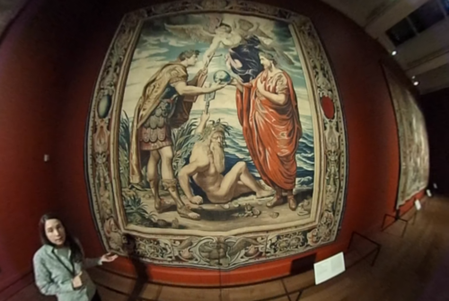 A First Experiment with 360 Video at the Getty