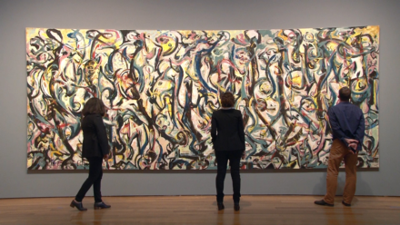 VIDEO: Exploring & Conserving Jackson Pollock’s <em>Mural</em>