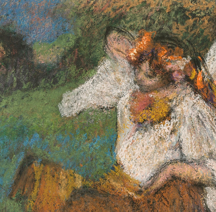 Orgies of Color Degas’s Russian Dancers Getty Iris