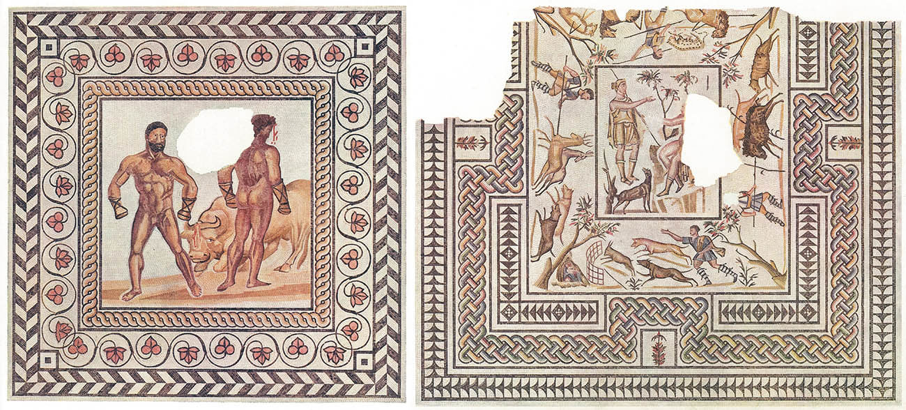 How a Pair of Roman Mosaics Journeyed from Southern France to SoCal