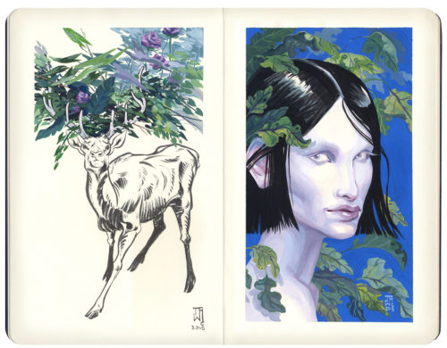 Dreamscapes of Animals and Powerful Women