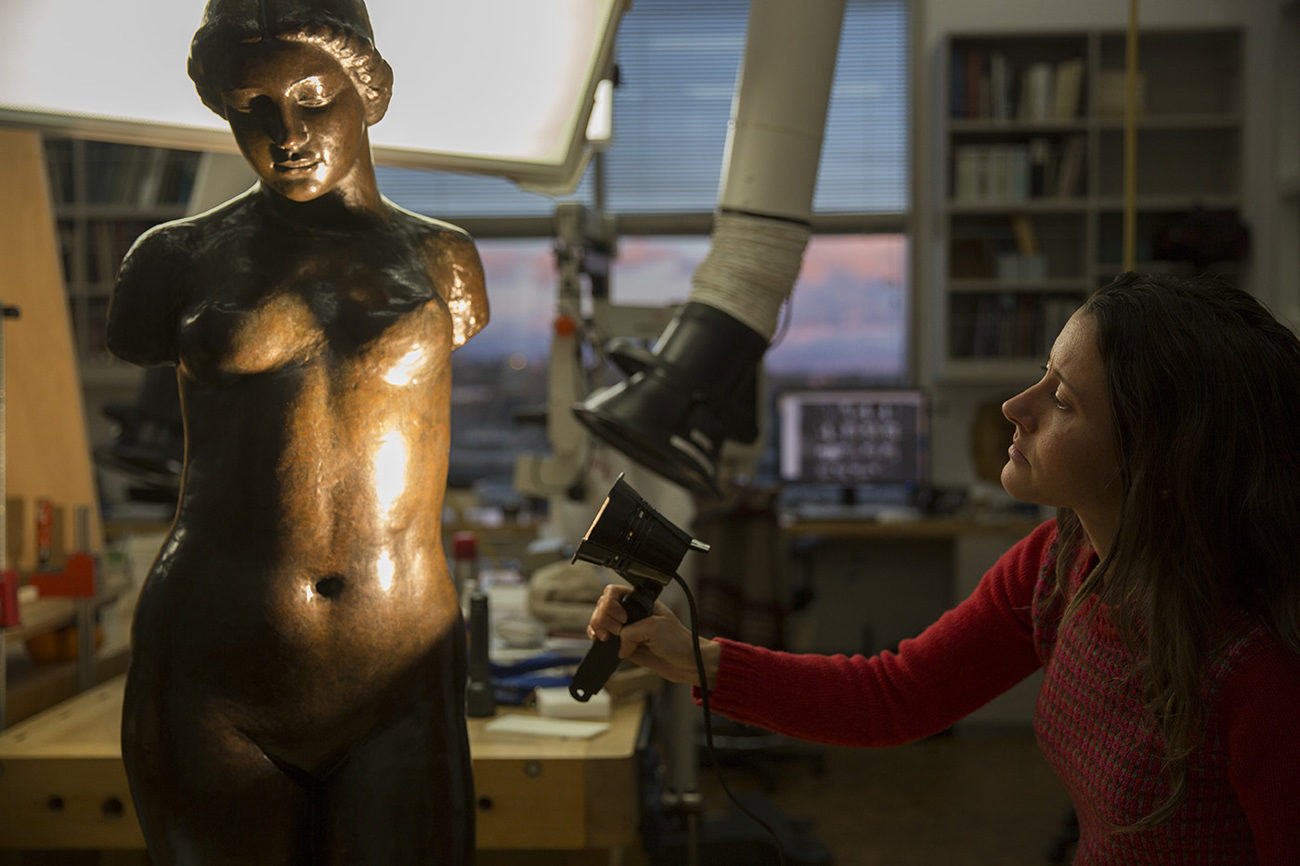 Conservation Up Close: Maillol’s <em>Torso of Dina</em>