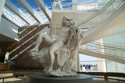 Edme Bouchardon’s <em>Sleeping Faun</em> Takes Up Residence in the Getty’s Entrance Hall