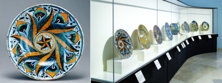 A Renaissance Ceramic Dish Is Reproduced in Miniature