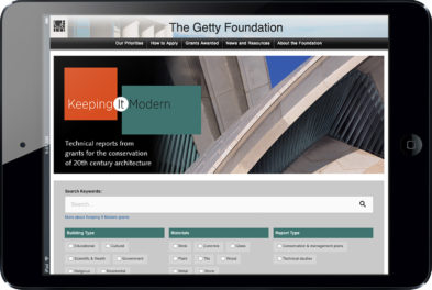 Conservation and Technical Reports for Modern Buildings Now Freely Available Online