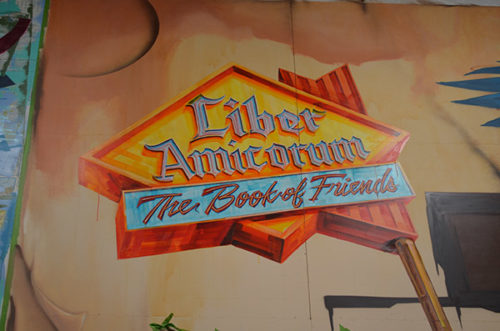 When Spray Cans Meet Quill Pens