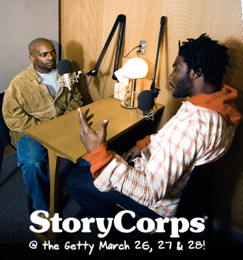 StoryCorps at the Getty