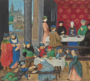 Why Aren’t People Eating in Medieval Depictions of Feasts?