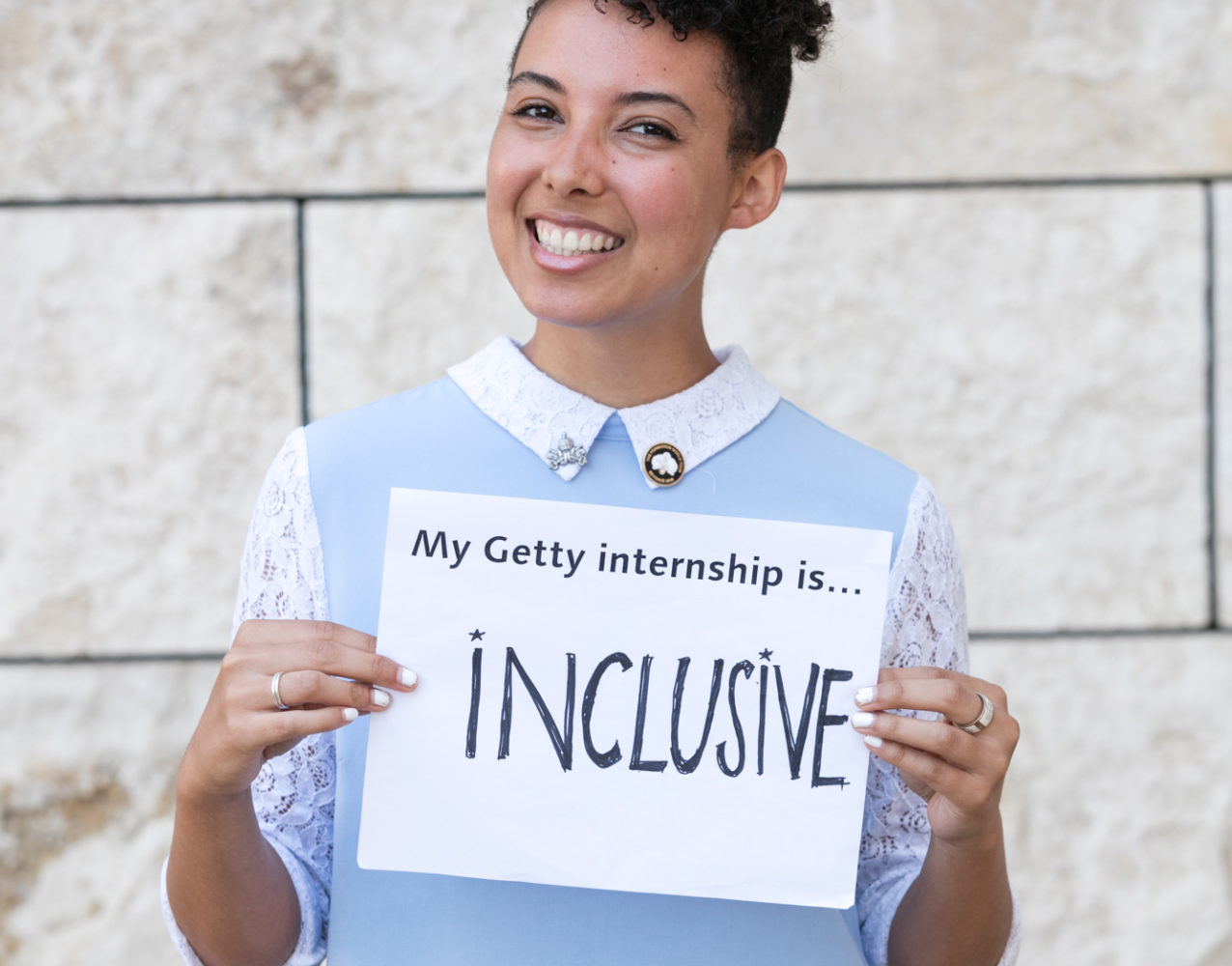 My Getty Internship Is…