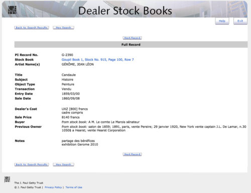 The Goupil Stock Books Project