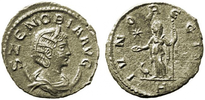 Zenobia Avg / Ivno Regina coin