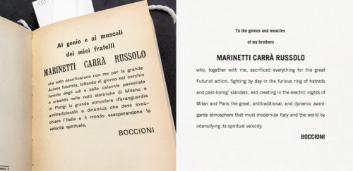 Breaking All the (Editorial) Rules for an Italian Futurist Book