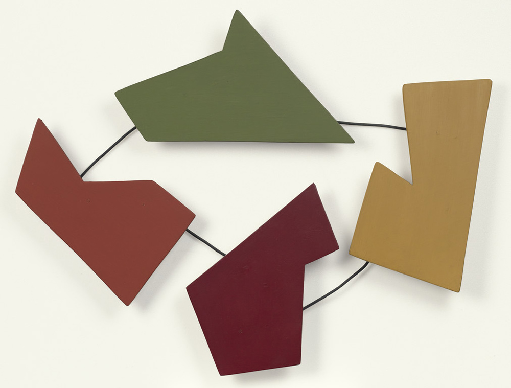 <em>Relief No. 30</em>, 1946, Raúl Lozza. Oil, alkyd, pine resin, wax, and acrylic on wood and metal wire, 16 × 21 × 1 1/2 in. Relief No. 30, 1946, Raúl Lozza. Oil, alkyd, pine resin, wax, and acrylic on wood and metal wire, 16 × 21 × 1 1/2 in.