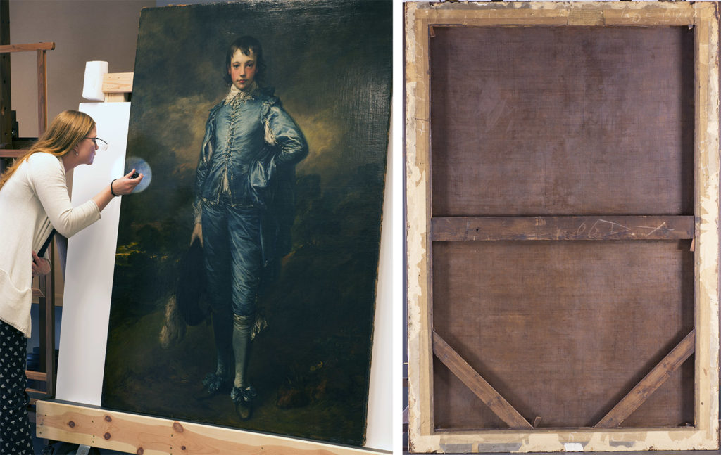 For a Painting to Survive, So Must Its Canvas Getty Iris