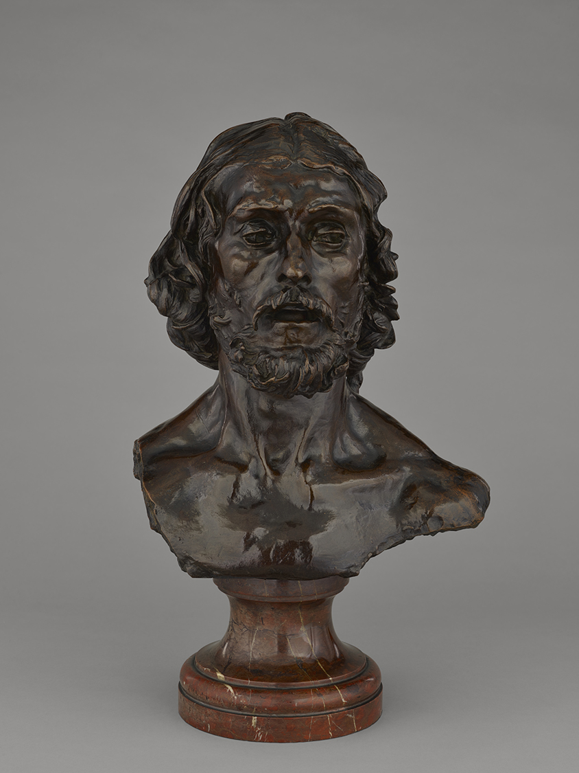 Bust of John the Baptist, model 1880; cast 1886, Auguste Rodin.Bronze with brown patina, 18 7/8 × 15 1/4 × 10 5/8 in. The J. Paul Getty Museum, 2018.33. Digital image courtesy of the Getty’s Open Content Program Bust of John the Baptist, model 1880; cast 1886, Auguste Rodin.Bronze with brown patina, 18 7/8 × 15 1/4 × 10 5/8 in. The J. Paul Getty Museum, 2018.33. Digital image courtesy of the Getty’s Open Content Program