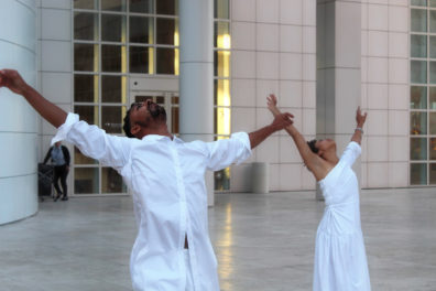 A Site-Specific Dance Echoes Across the Getty