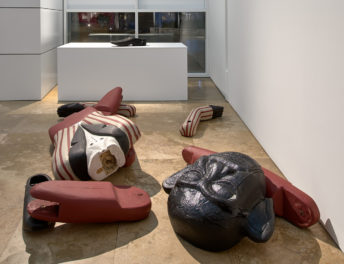 Installation by Artist Theaster Gates Confronts Racist Imagery at Monumental Scale