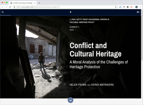 How Should the World Respond to the Deliberate Destruction of Cultural Heritage?