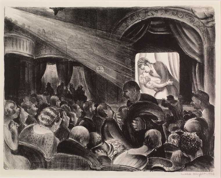 <em>The Clinch</em>, 1928, Mabel Dwight. Lithograph, 9 1/2 × 11 5/8 in. Collection of Hannah S. Kully The Clinch, 1928, Mabel Dwight. Lithograph, 9 1/2 × 11 5/8 in. Collection of Hannah S. Kully