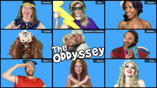 Zoom with Odysseus, Zeus and Other Mythological Stars