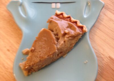 Earl Grey and Lavender Custard Pie