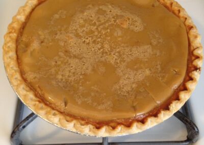 Earl Grey and Lavender Custard Pie
